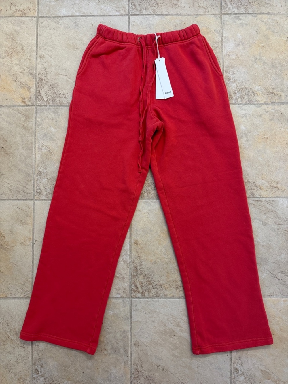 Elwood Cherry Red Sweatpants